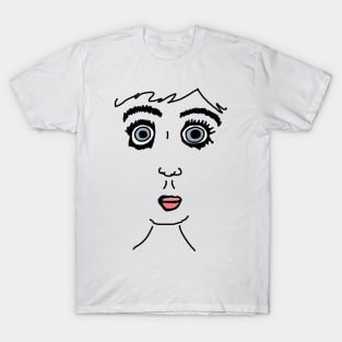 Abstract Mascara T-Shirt